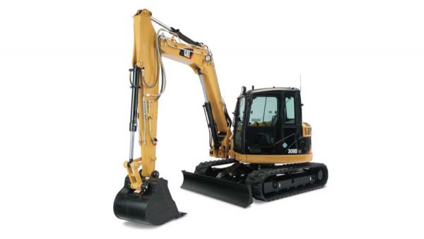 Cat 308 Midi Excavator for rent in Vancouver